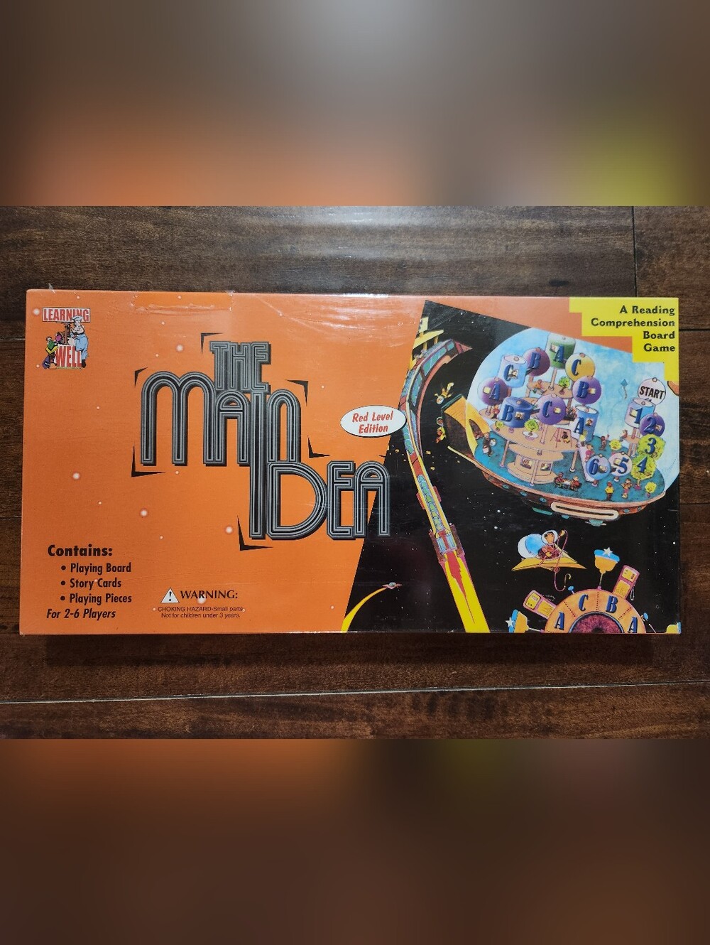VINTAGE The Main Idea –Red Level Edition Board Game (Learning Well) – New/Sealed